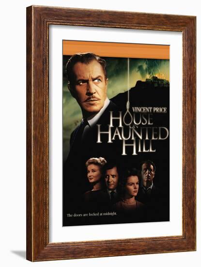 House On Haunted Hill, 1958-null-Framed Art Print