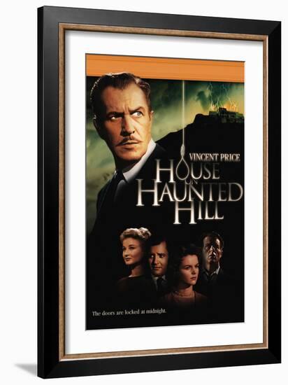 House On Haunted Hill, 1958-null-Framed Art Print