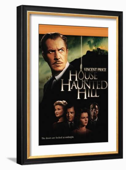 House On Haunted Hill, 1958-null-Framed Premium Giclee Print