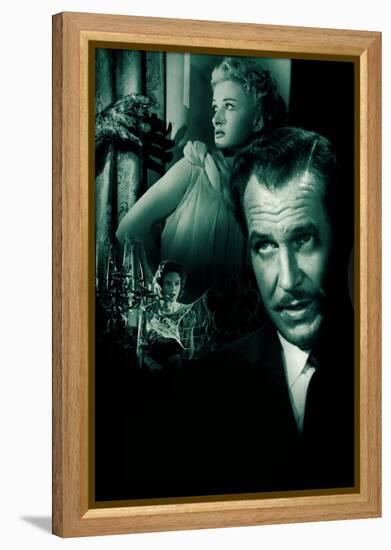 House On Haunted Hill, 1958-null-Framed Stretched Canvas