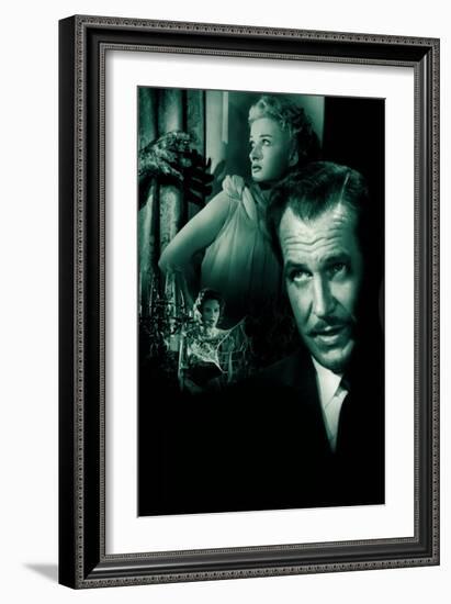 House On Haunted Hill, 1958-null-Framed Art Print