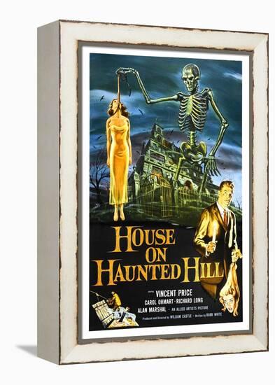 House on Haunted Hill, 1959-null-Framed Premier Image Canvas