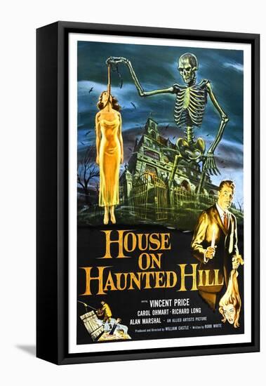 House on Haunted Hill, 1959-null-Framed Premier Image Canvas