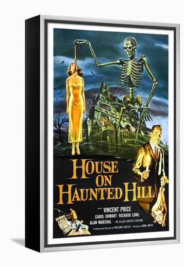 House on Haunted Hill, 1959-null-Framed Premier Image Canvas