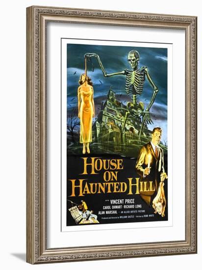 House on Haunted Hill, 1959-null-Framed Giclee Print