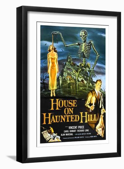 House on Haunted Hill, 1959-null-Framed Giclee Print