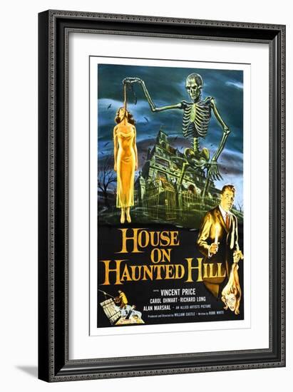 House on Haunted Hill, 1959-null-Framed Giclee Print