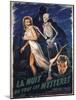 House On Haunted Hill, French Movie Poster, 1958-null-Mounted Art Print