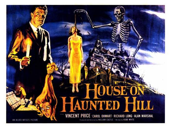 House On Haunted Hill Uk Movie Poster 1958 Art Print Art Com House On Haunted Hill Uk Movie Poster 1958 Art Print Art Com