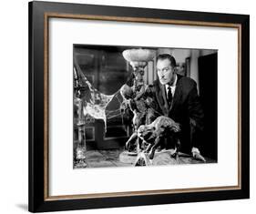 House on Haunted Hill, Vincent Price, 1959-null-Framed Photo