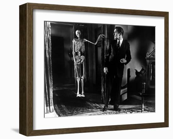 House On Haunted Hill, Vincent Price, 1959-null-Framed Photo