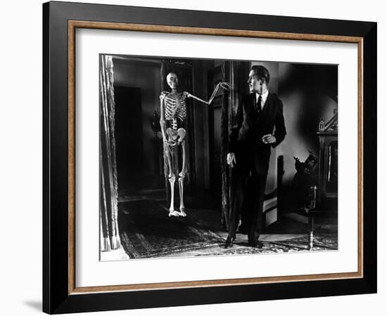 House On Haunted Hill, Vincent Price, 1959-null-Framed Photo