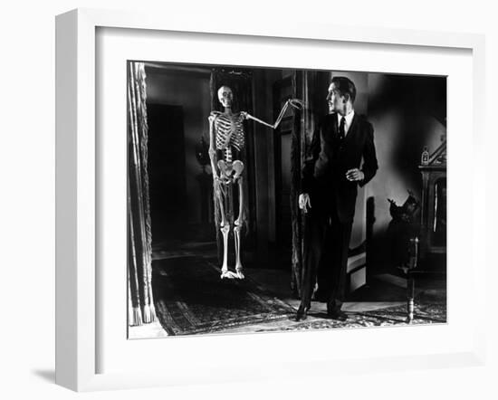 House On Haunted Hill, Vincent Price, 1959-null-Framed Photo