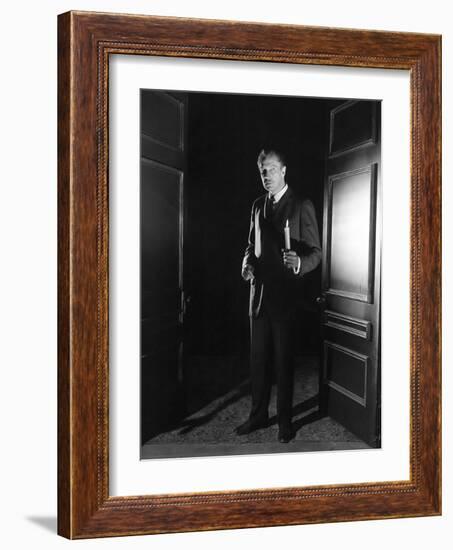 House on Haunted Hill, Vincent Price, 1959-null-Framed Photo