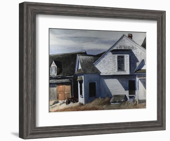 House on Pamet River-Edward Hopper-Framed Giclee Print