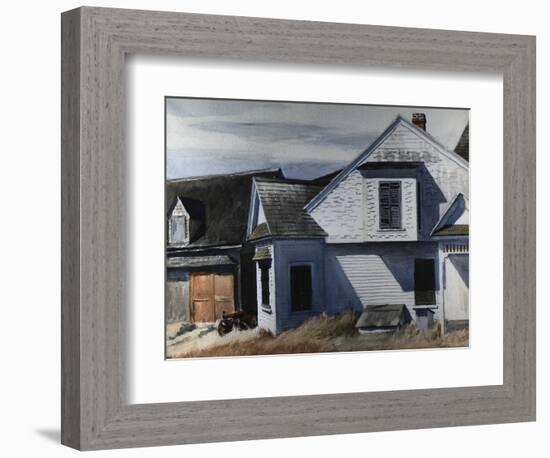 House on Pamet River-Edward Hopper-Framed Giclee Print