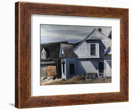 House on Pamet River-Edward Hopper-Framed Giclee Print