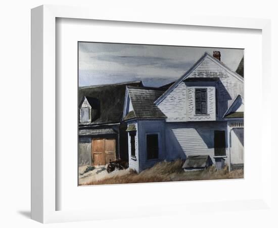 House on Pamet River-Edward Hopper-Framed Giclee Print