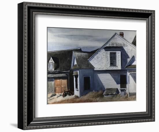 House on Pamet River-Edward Hopper-Framed Giclee Print