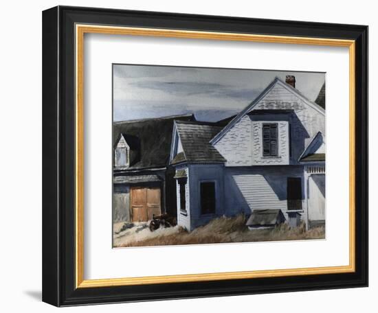 House on Pamet River-Edward Hopper-Framed Giclee Print