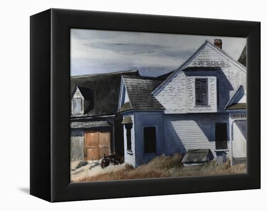 House on Pamet River-Edward Hopper-Framed Premier Image Canvas