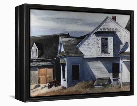 House on Pamet River-Edward Hopper-Framed Premier Image Canvas