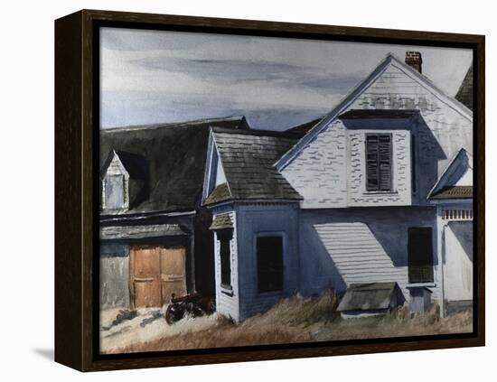 House on Pamet River-Edward Hopper-Framed Premier Image Canvas