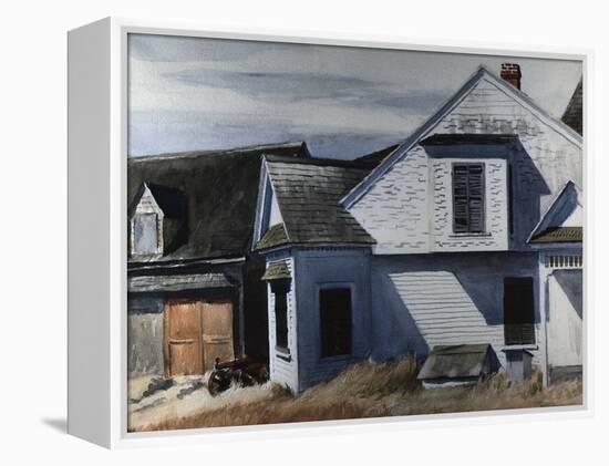 House on Pamet River-Edward Hopper-Framed Premier Image Canvas
