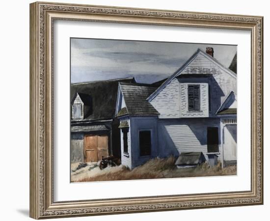 House on Pamet River-Edward Hopper-Framed Giclee Print