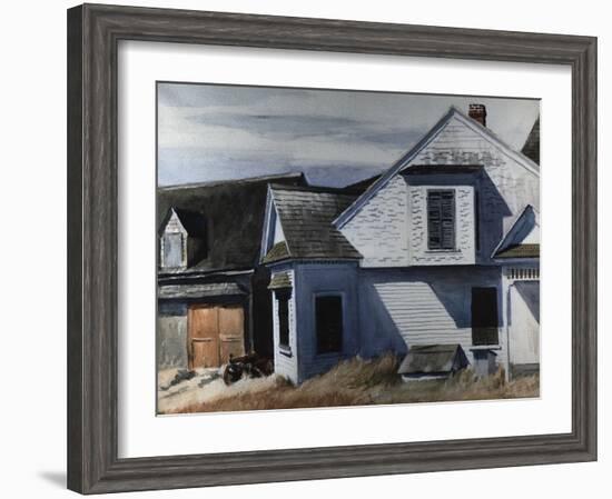 House on Pamet River-Edward Hopper-Framed Giclee Print