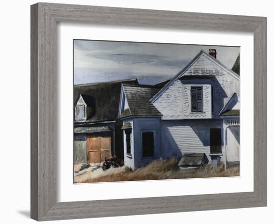 House on Pamet River-Edward Hopper-Framed Giclee Print