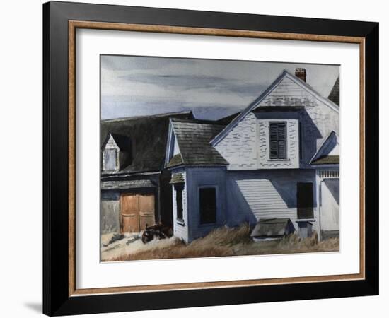 House on Pamet River-Edward Hopper-Framed Giclee Print