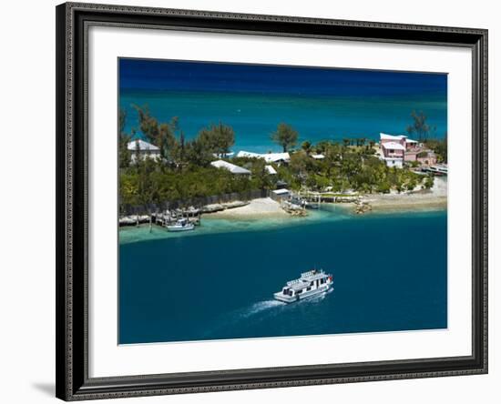 House on Paradise Island, Nassau, New Providence Island, Bahamas, West Indies, Central America-Richard Cummins-Framed Photographic Print