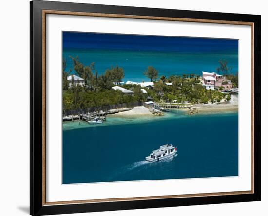 House on Paradise Island, Nassau, New Providence Island, Bahamas, West Indies, Central America-Richard Cummins-Framed Photographic Print