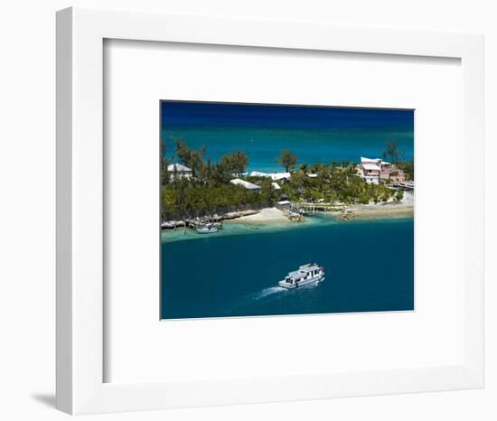 House on Paradise Island, Nassau, New Providence Island, Bahamas, West Indies, Central America-Richard Cummins-Framed Photographic Print