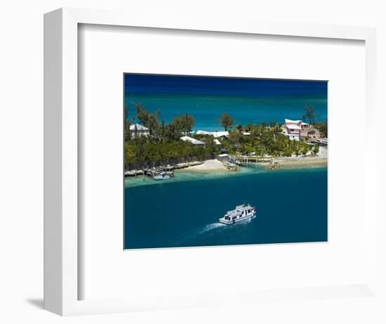 House on Paradise Island, Nassau, New Providence Island, Bahamas, West Indies, Central America-Richard Cummins-Framed Photographic Print