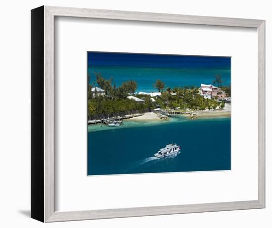 House on Paradise Island, Nassau, New Providence Island, Bahamas, West Indies, Central America-Richard Cummins-Framed Photographic Print