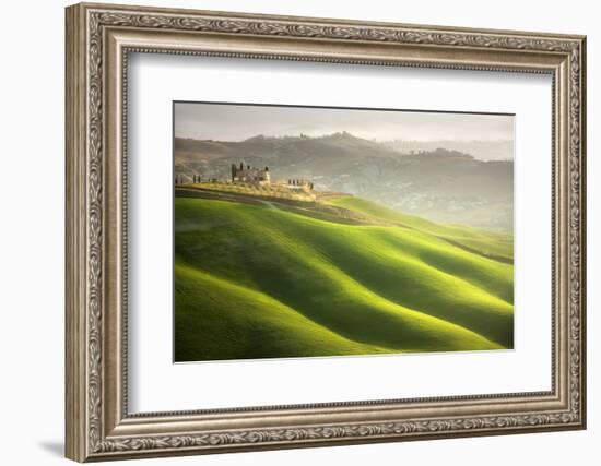 House on the Hill-Marcin Sobas-Framed Photographic Print