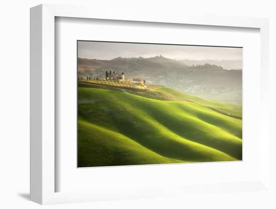 House on the Hill-Marcin Sobas-Framed Photographic Print