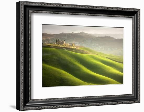 House on the Hill-Marcin Sobas-Framed Photographic Print