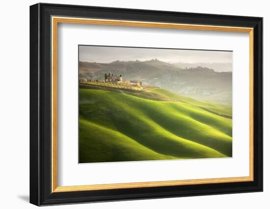 House on the Hill-Marcin Sobas-Framed Photographic Print