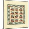 House Patchwork-Robin Betterley-Mounted Giclee Print