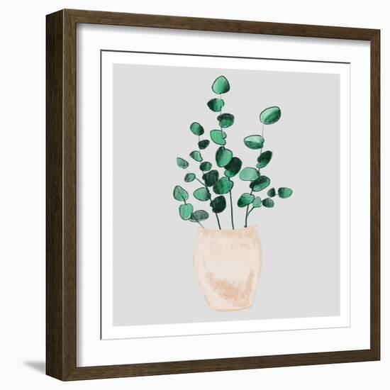 House Pot 3-Boho Hue Studio-Framed Art Print