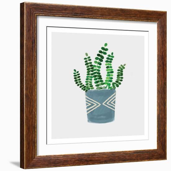 House Pot 5-Boho Hue Studio-Framed Art Print