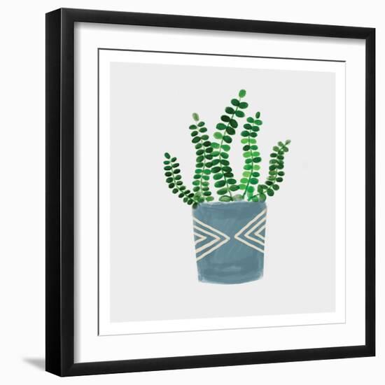 House Pot 5-Boho Hue Studio-Framed Art Print