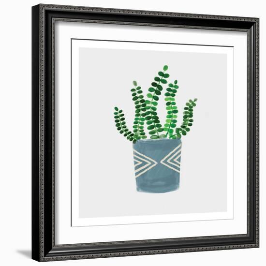 House Pot 5-Boho Hue Studio-Framed Art Print