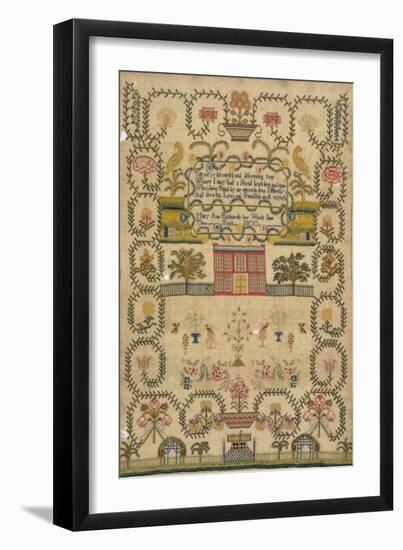 House Sampler, c.1800-null-Framed Giclee Print