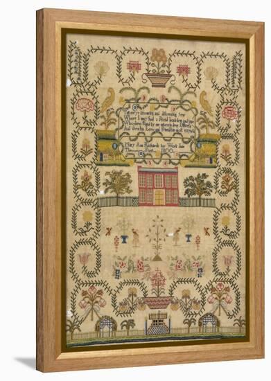 House Sampler, c.1800-null-Framed Premier Image Canvas