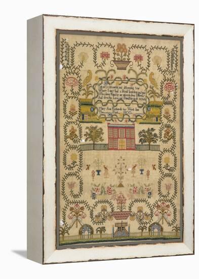 House Sampler, c.1800-null-Framed Premier Image Canvas