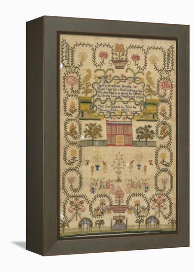 House Sampler, c.1800-null-Framed Premier Image Canvas